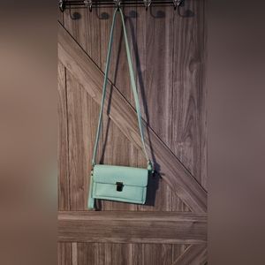 Small crossbody Tiffany blue color